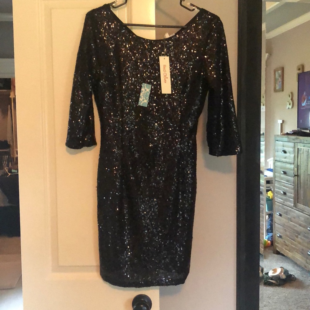 Sequin cocktail dress